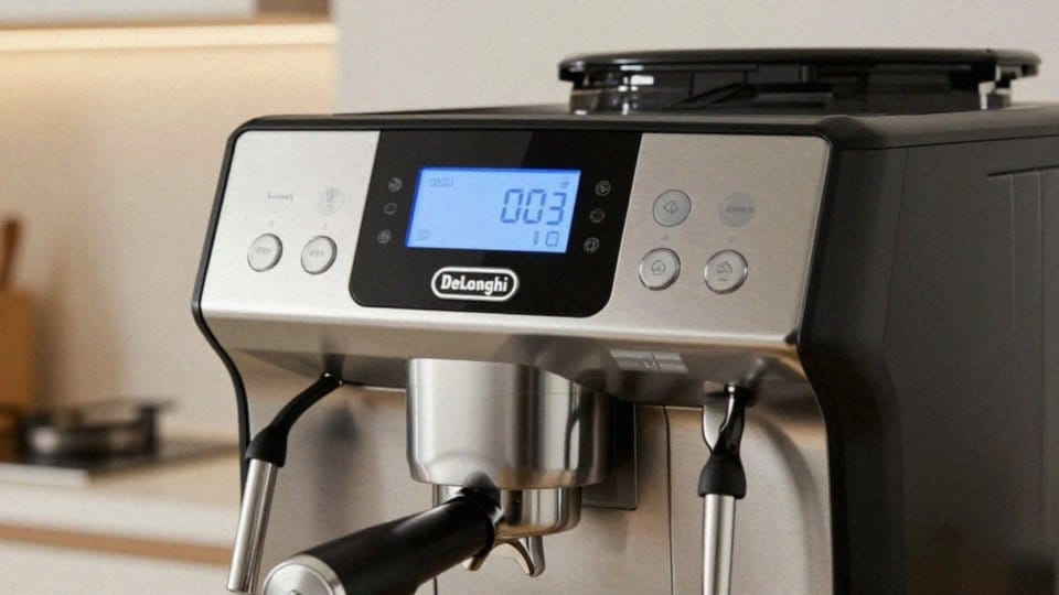 Dlaczego ekspres DeLonghi wyświetla ten komunikat?
