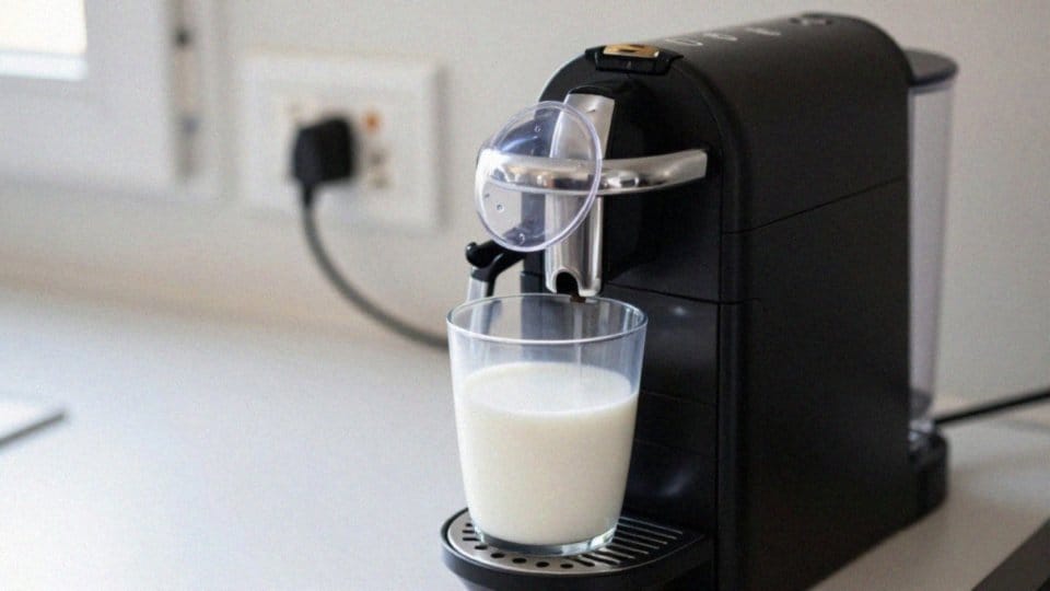 Co sprawdzić najpierw przy awarii spieniacza Nespresso?