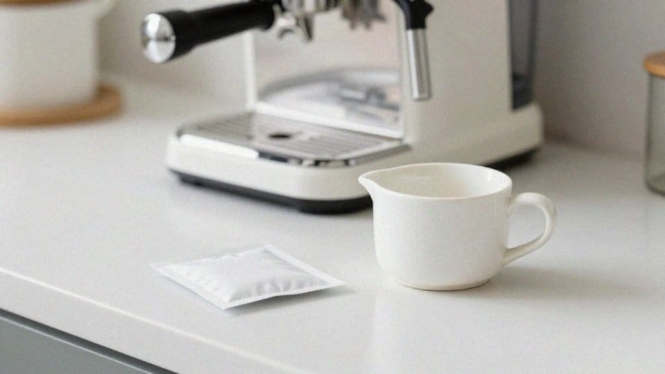 Ile saszetek odkamieniacza wsypać i jakie naczynie podłożyć?