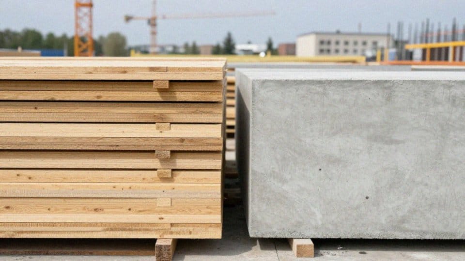 Jakie materiały wybrać: drewno czy żelbet?