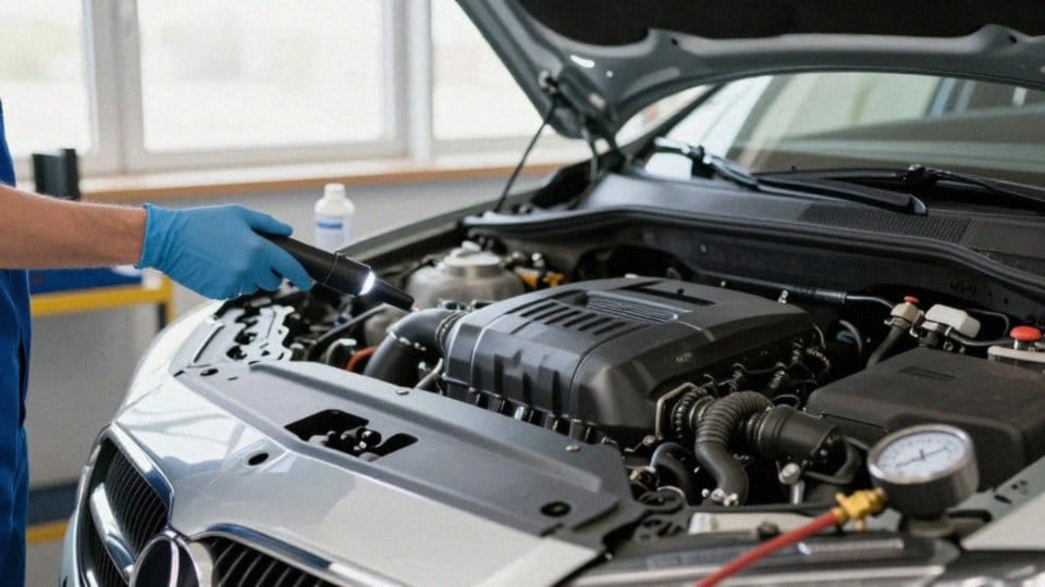 Jak przebiega diagnostyka szczelności układu klimatyzacji samochodowej?