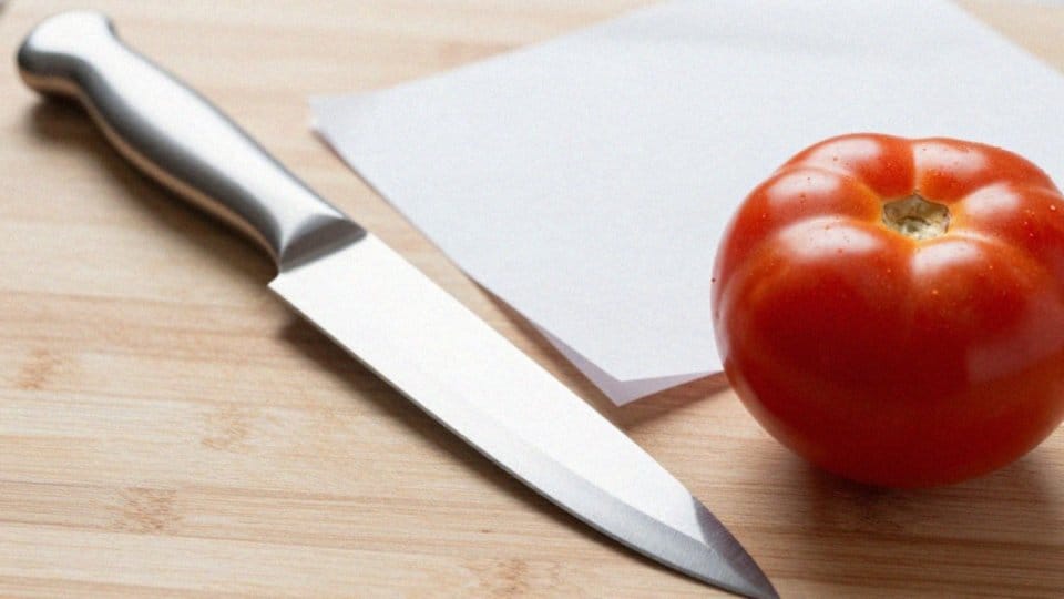 Jak sprawdzić ostrość noża po ostrzeniu?