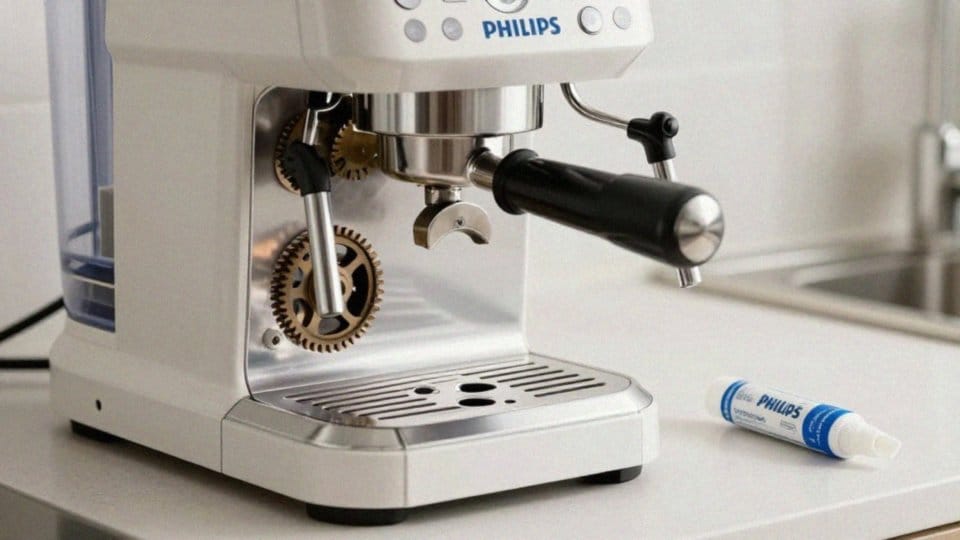 Jak często smarować zaparzacz Philips?