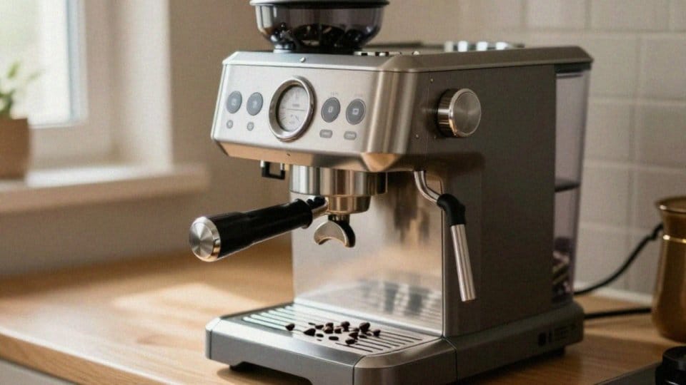 Jak działają młynek i system LatteCrema w ekspresie?